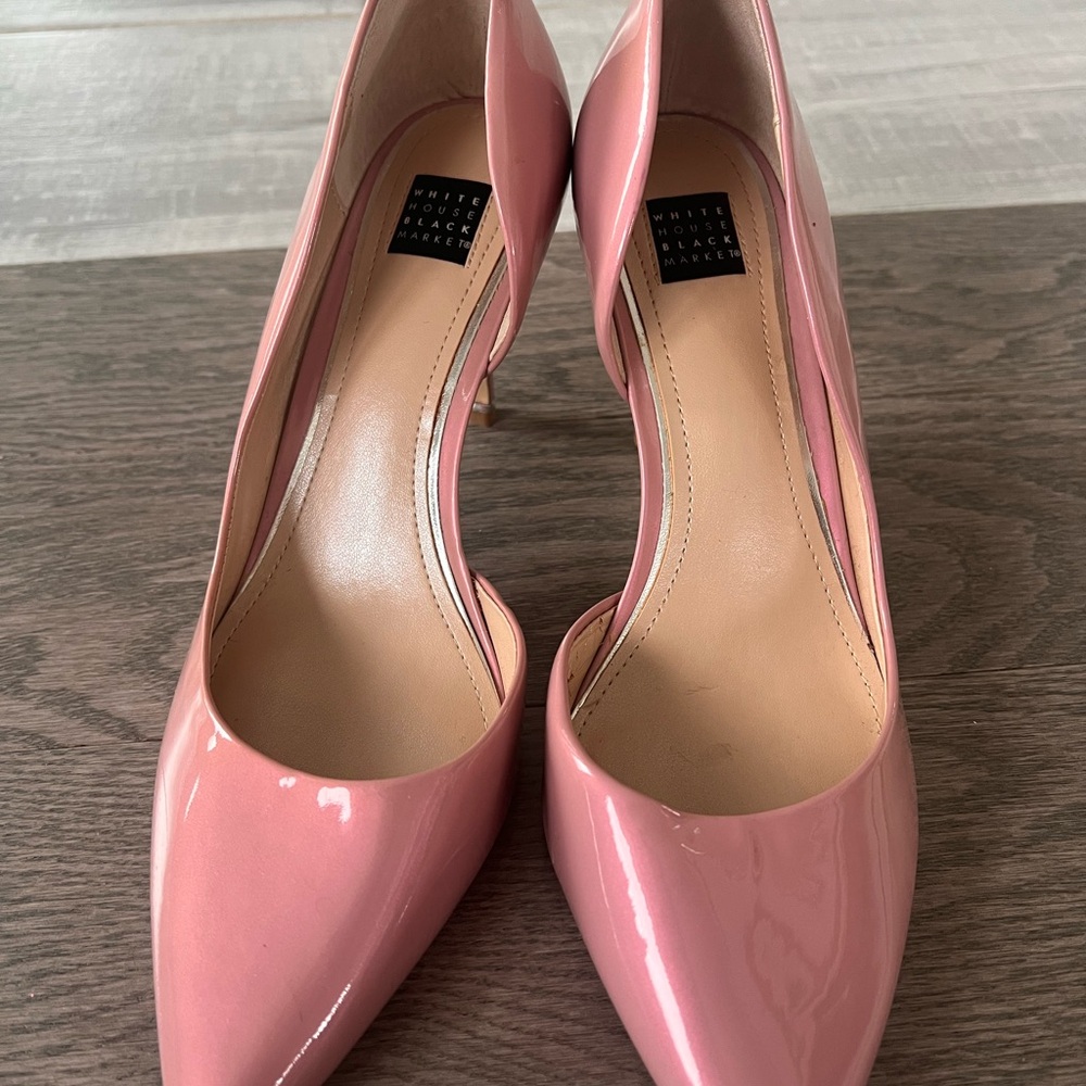 White House Black Market Blush Pink Heels